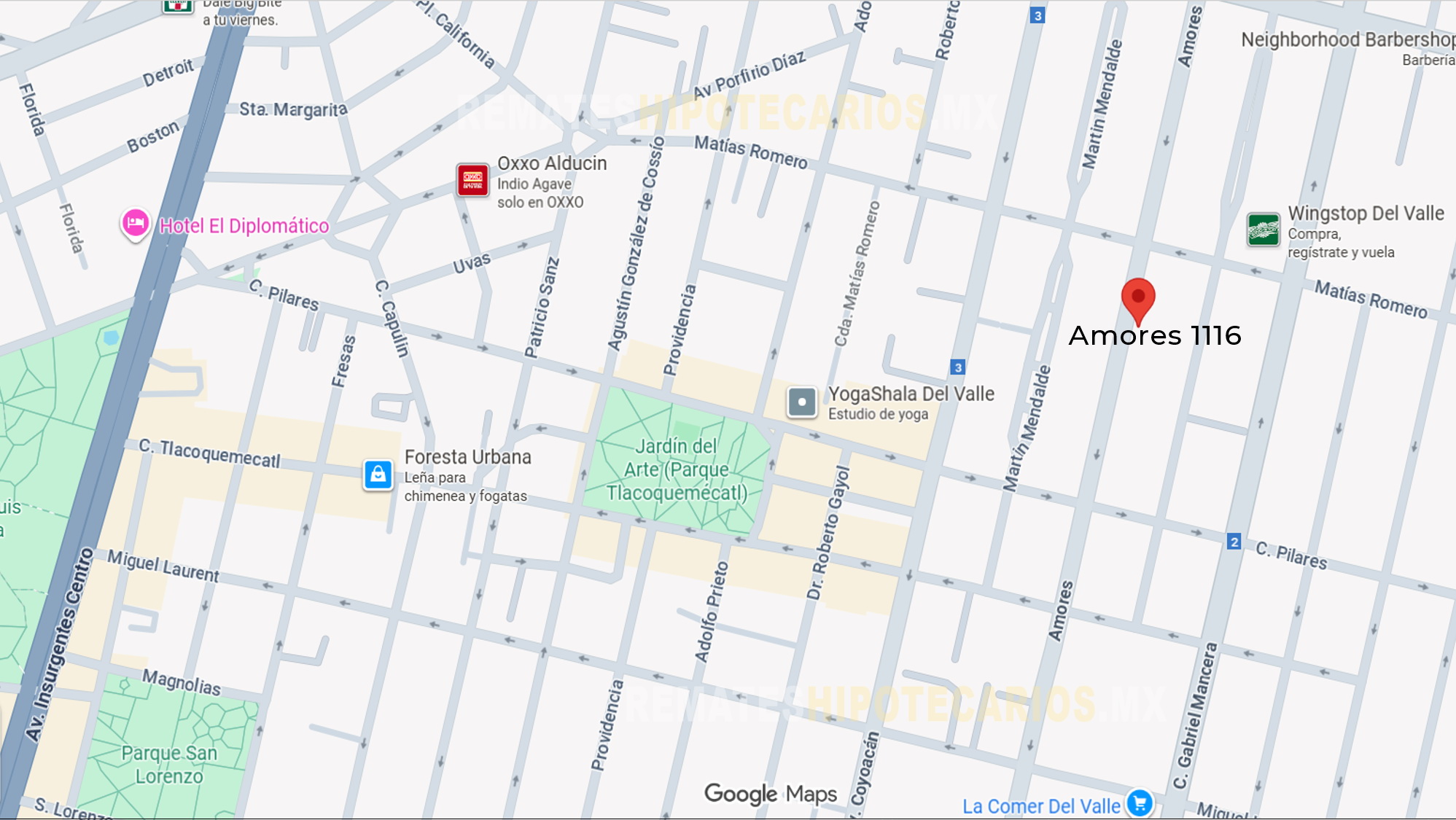 Amores 1116 Del Valle Centro - 