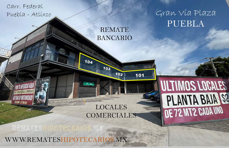 Locales Comerciales en Puebla - 