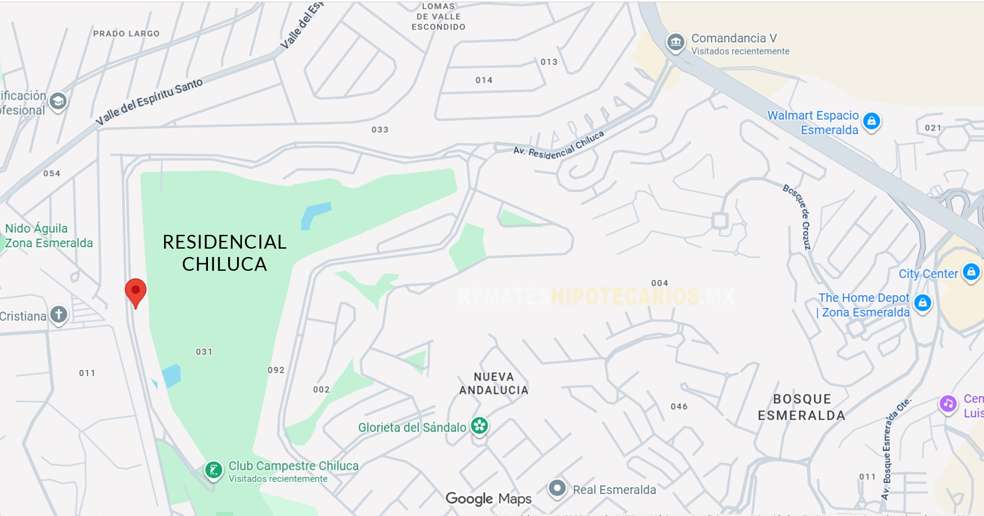 Fraccionamiento Residencial Chiluca - 