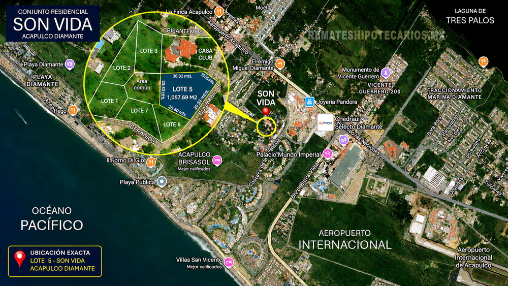 Terreno Son Vida Acapulco Diamante - 