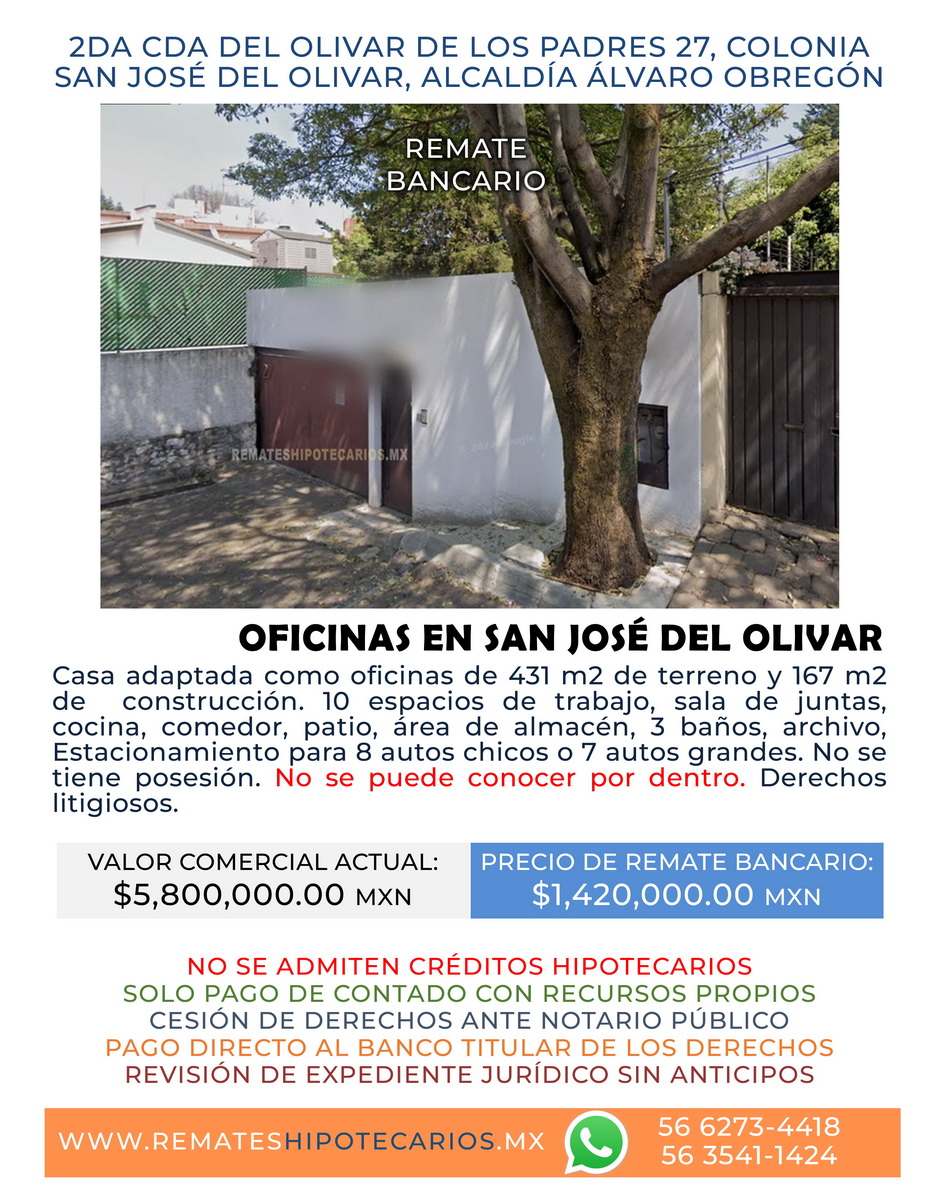 Oficinas en Olivar de los Padres - 